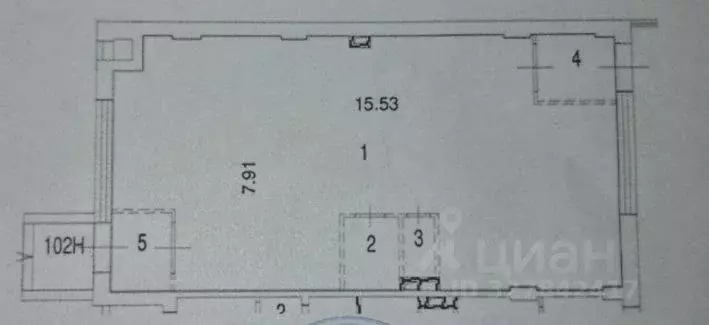 Торговая площадь в Москва Новогиреевская ул., 5Ак2 (118 м) - Фото 0