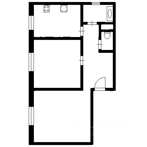 2-к кв. Севастополь ул. Колобова, 22/3 (62.0 м) - Фото 2