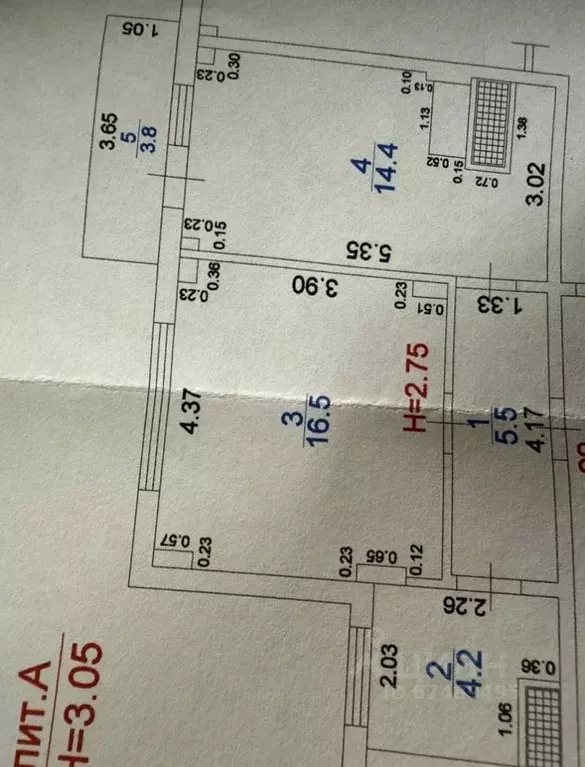 1-к кв. Краснодарский край, Анапа ул. Шевченко, 288Б (47.0 м) - Фото 2
