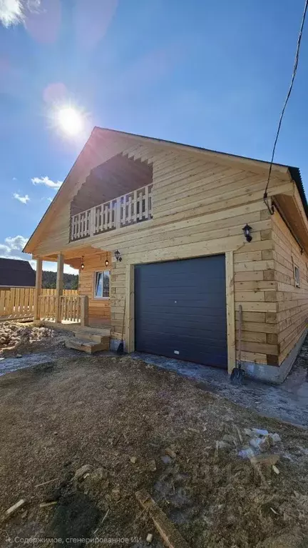 Дом в Иркутская область, Иркутский муниципальный округ, д. Карлук ул. ... - Фото 1