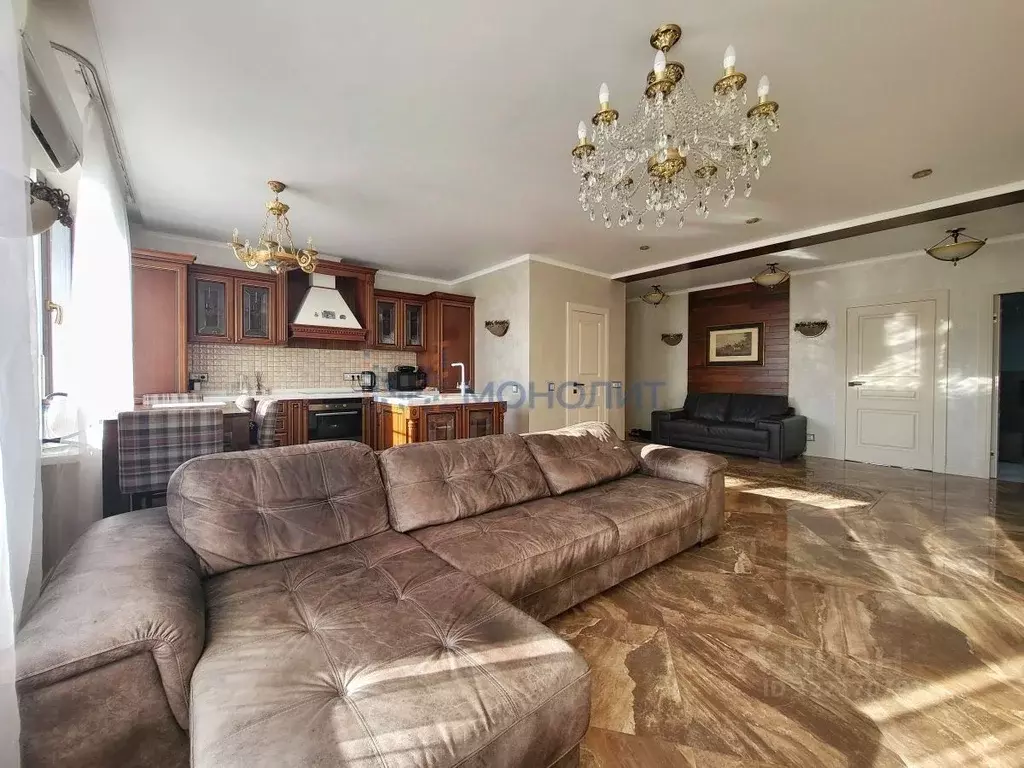 4-к кв. Нижегородская область, Нижний Новгород ул. Бетанкура, 6 (96.5 ... - Фото 2