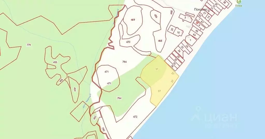 Участок в Тверская область, Осташковский муниципальный округ, д. ... - Фото 1