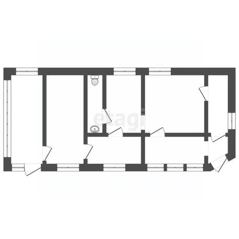 Дом в Орловская область, Кромы пгт ул. Ленина, 63 (91 м) - Фото 2