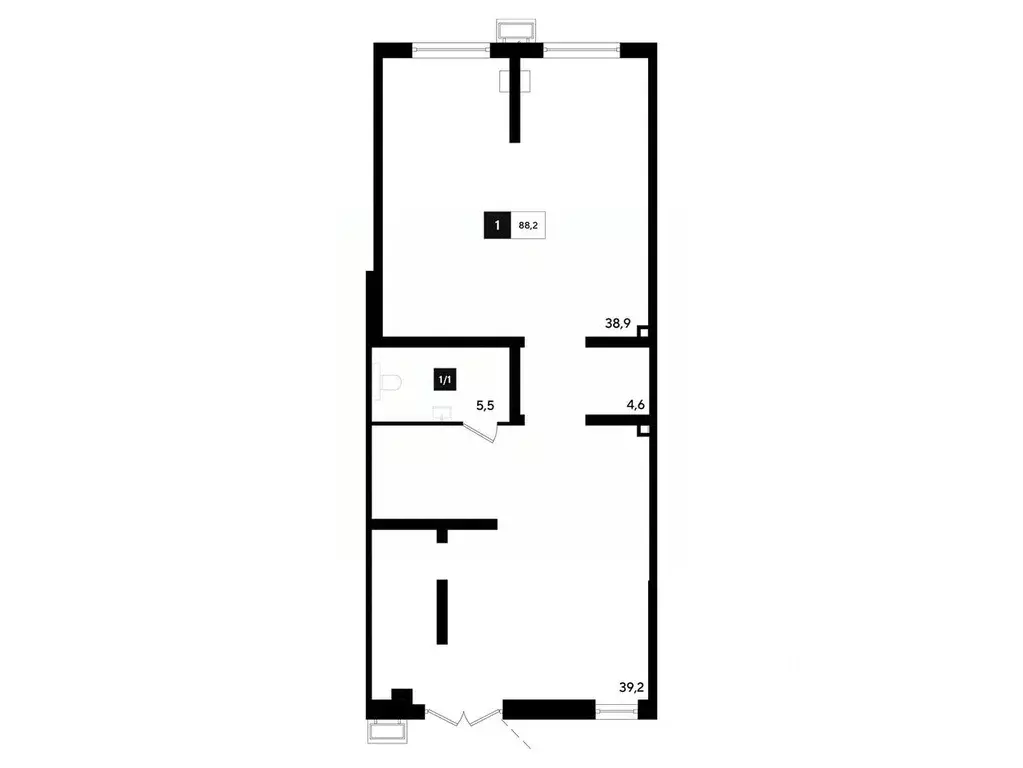 Помещение свободного назначения в Краснодарский край, Краснодар ... - Фото 1
