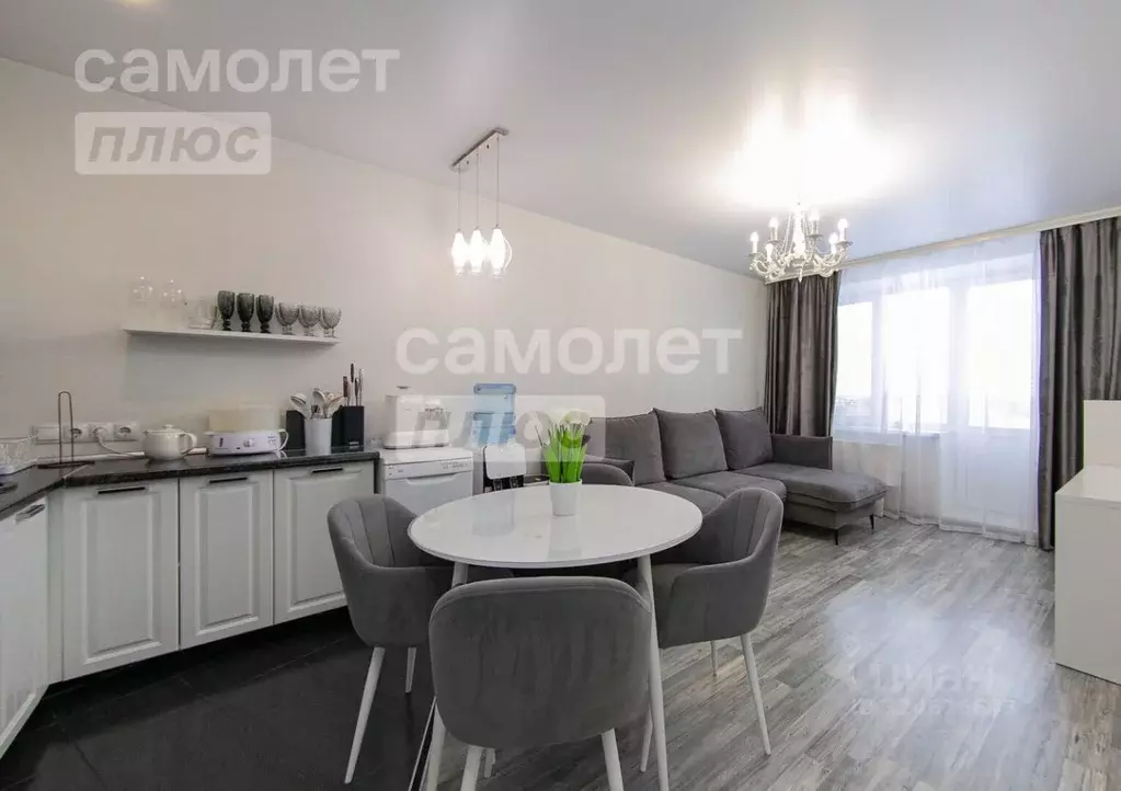 2-к кв. Томская область, Томск пос. Новый, ул. Мечникова, 1Д (58.4 м) - Фото 1