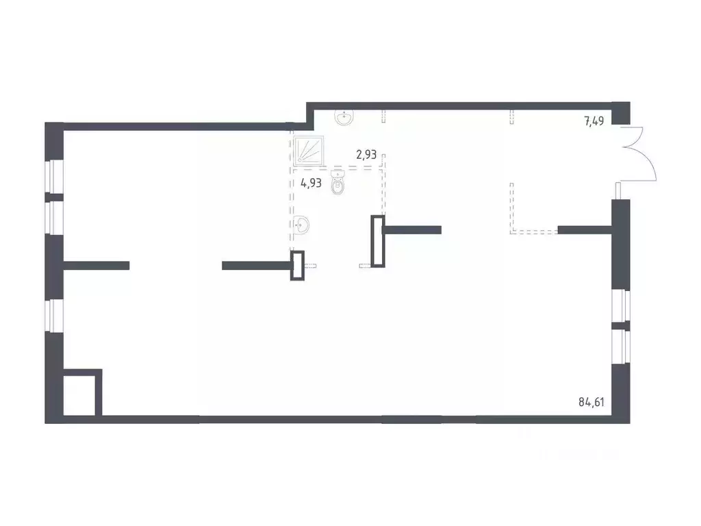 Помещение свободного назначения в Московская область, Ленинский ... - Фото 1