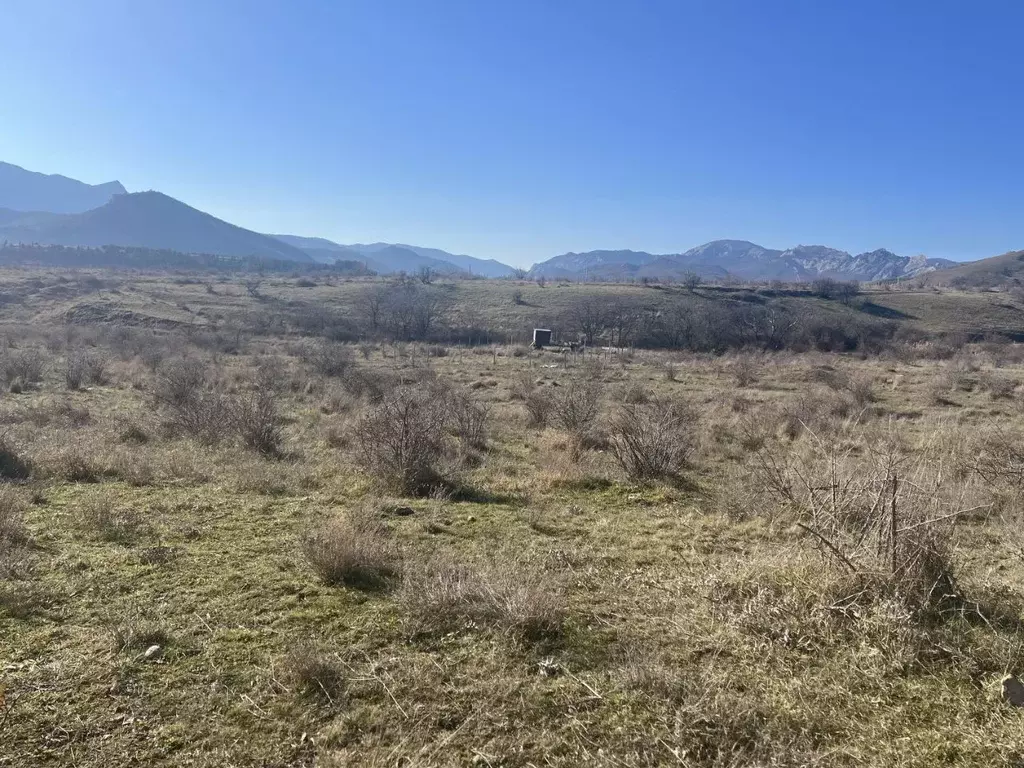 Участок в Крым, Феодосия муниципальный округ, Щебетовка пгт  (8.0 ... - Фото 1