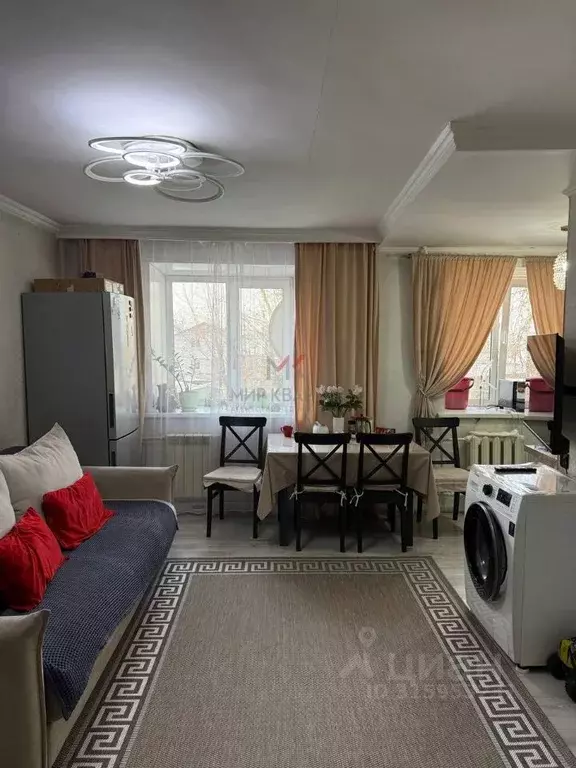 3-к кв. Тыва, Кызыл ул. Дружбы, 11 (55.6 м) - Фото 1