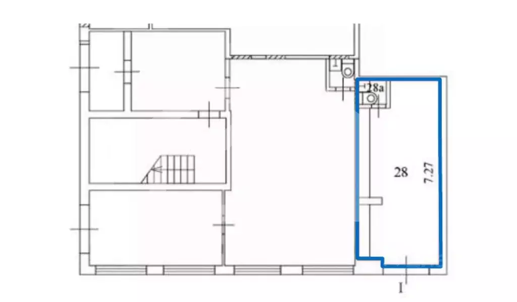 Торговая площадь в Москва Гостиничная ул., 11с1 (22 м) - Фото 2