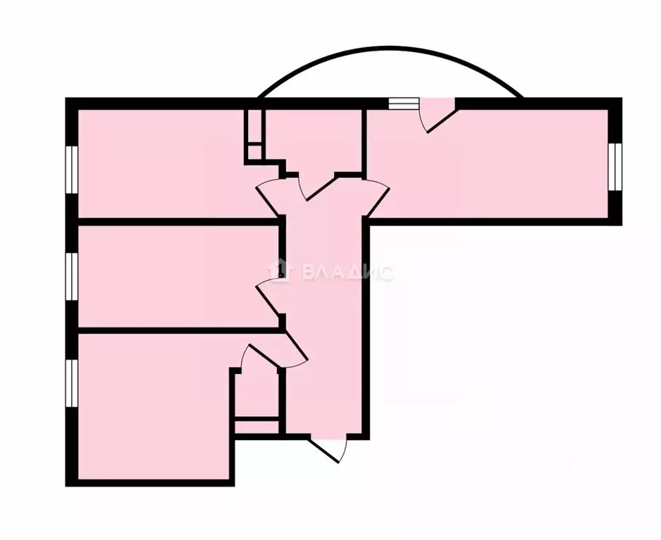 3-к кв. Владимирская область, Владимир ул. Семашко, 8 (124.1 м) - Фото 1