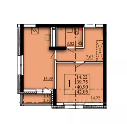 1-к кв. Башкортостан, Уфа Затон-Восточный жилрайон, Паруса жилой ... - Фото 0