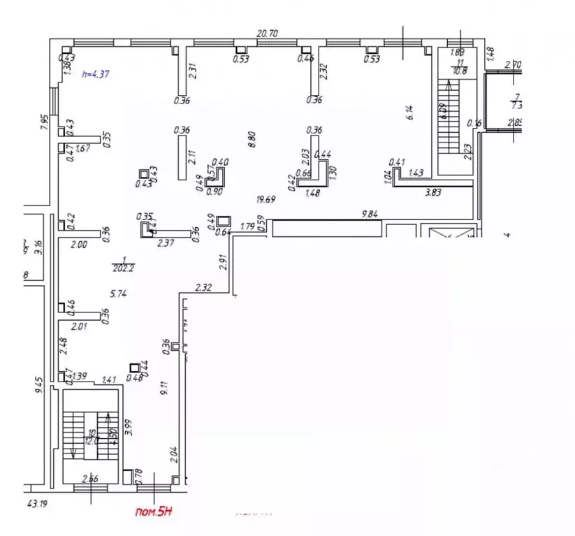Помещение свободного назначения в Москва Дорожная ул., 46к1 (202 м) - Фото 2
