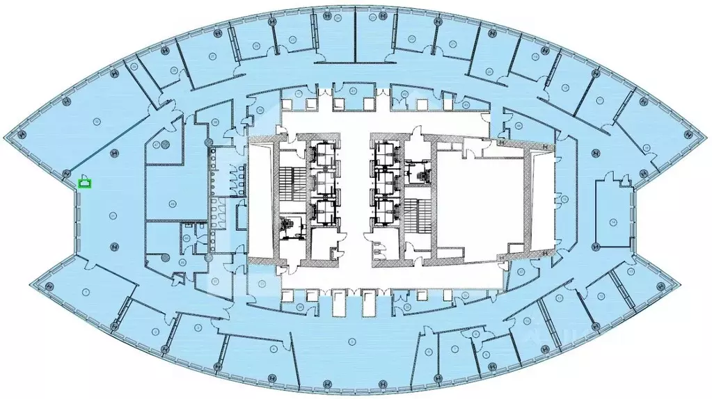 Помещение свободного назначения в Москва наб. Пресненская, 10блокС ... - Фото 2