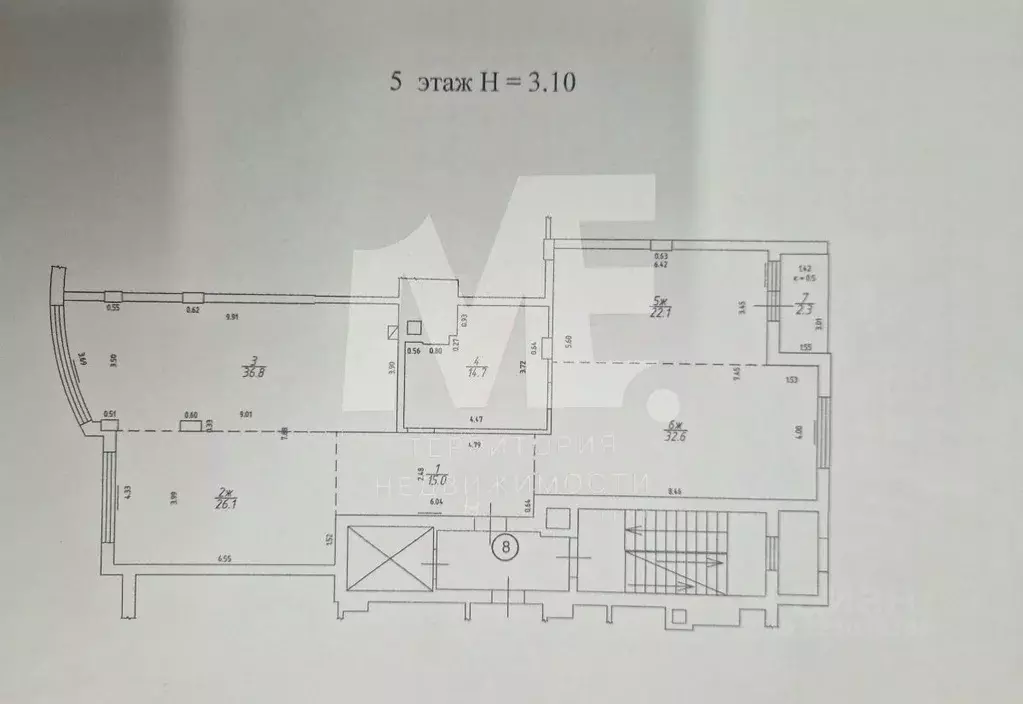 3-к кв. Калининградская область, Калининград Красная ул., 63А (149.6 ... - Фото 1