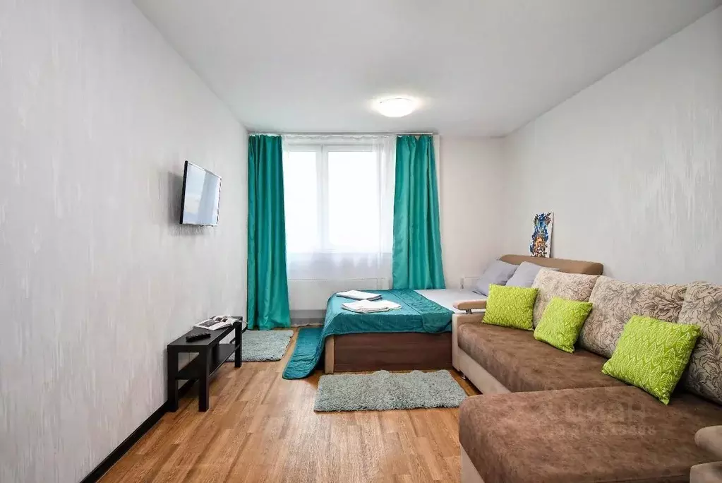 2-к кв. Красноярский край, Красноярск ул. Авиаторов, 38 (55.0 м) - Фото 1