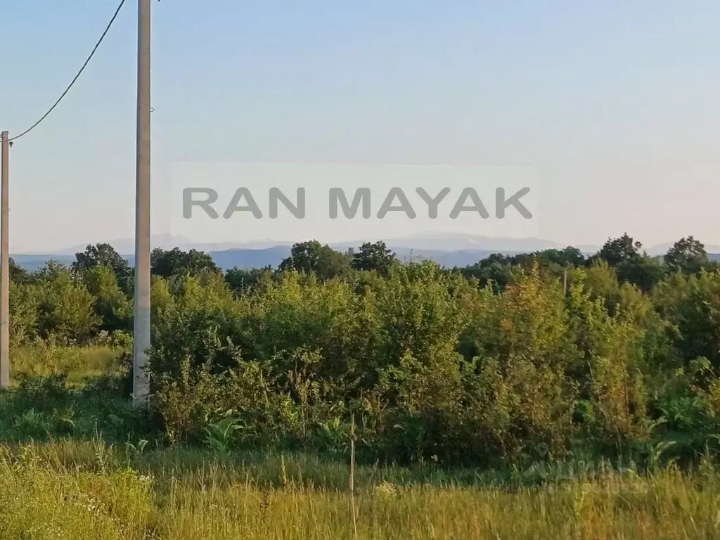Участок в Адыгея, Майкопский район, Абадзехская ст-ца Юбилейная ул. ... - Фото 0