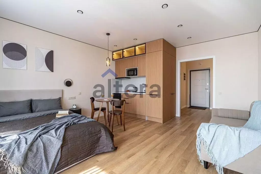 Студия Татарстан, Казань ул. Родины, 26А (32.0 м) - Фото 1
