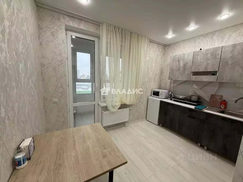 1-к кв. Татарстан, Казань ул. Петра Полушкина, 1 (31.5 м) - Фото 2