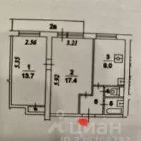 2-к кв. Москва Ленинский просп., 130К2 (47.1 м) - Фото 2