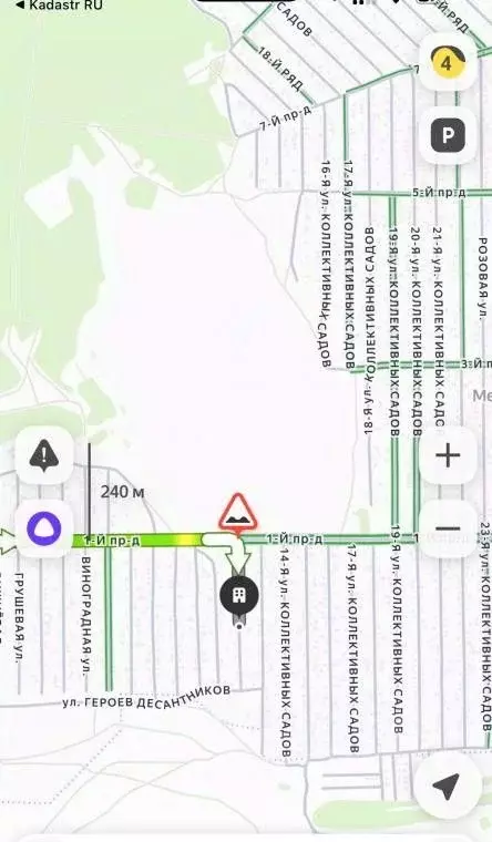 Участок в Крым, Симферополь ул. 12-я Коллективных Садов, 29 (4.0 сот.) - Фото 2