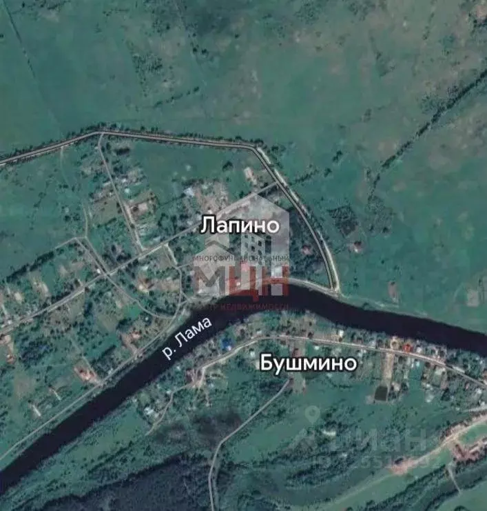 Участок в Тверская область, Калининский муниципальный округ, д. Лапино ... - Фото 1