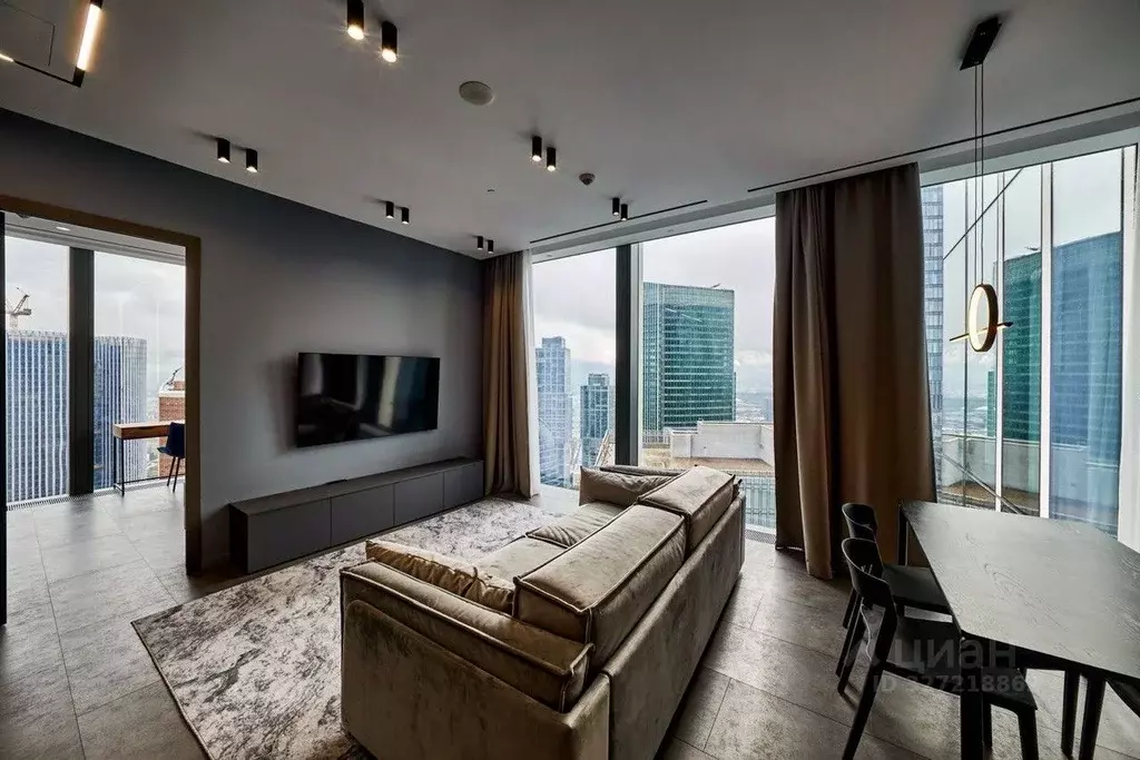 3-к кв. Москва 1-й Красногвардейский проезд, 22с1 (85.0 м) - Фото 2