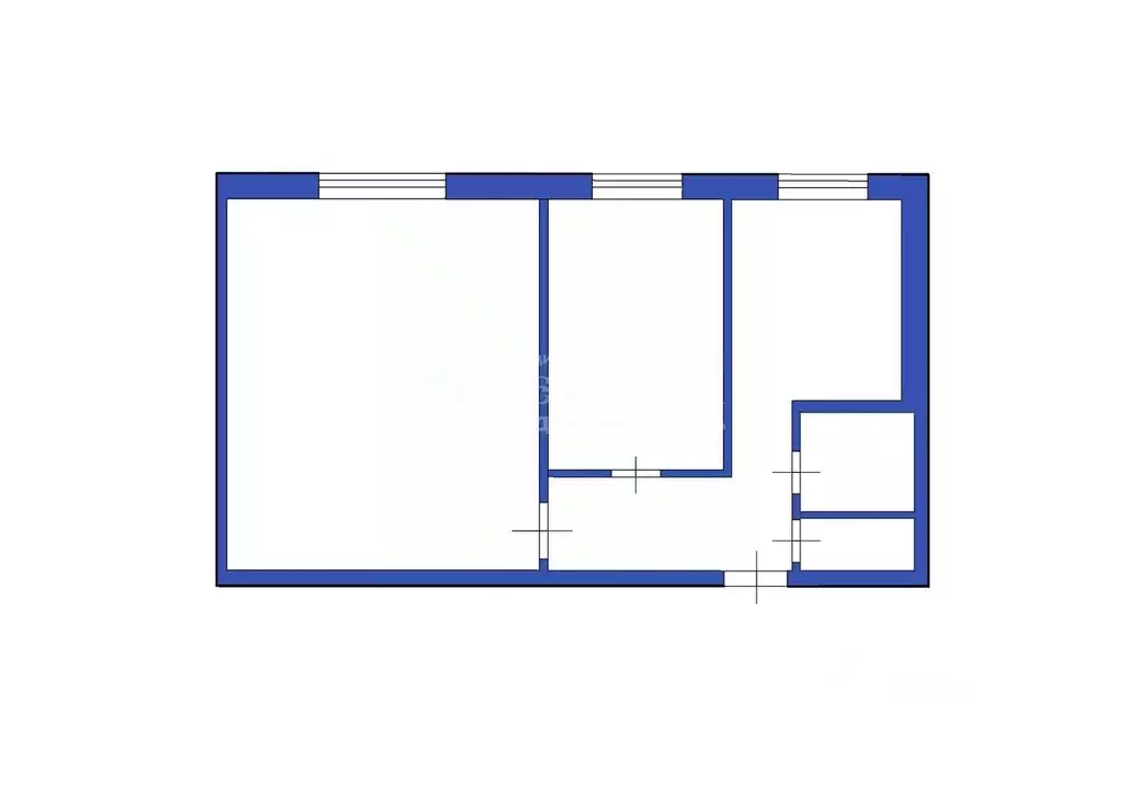 2-к кв. Кемеровская область, Междуреченск Вокзальная ул., 74 (53.0 м) - Фото 1