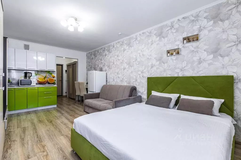 Студия Свердловская область, Екатеринбург ул. Спутников, 16/4 (35.0 м) - Фото 1