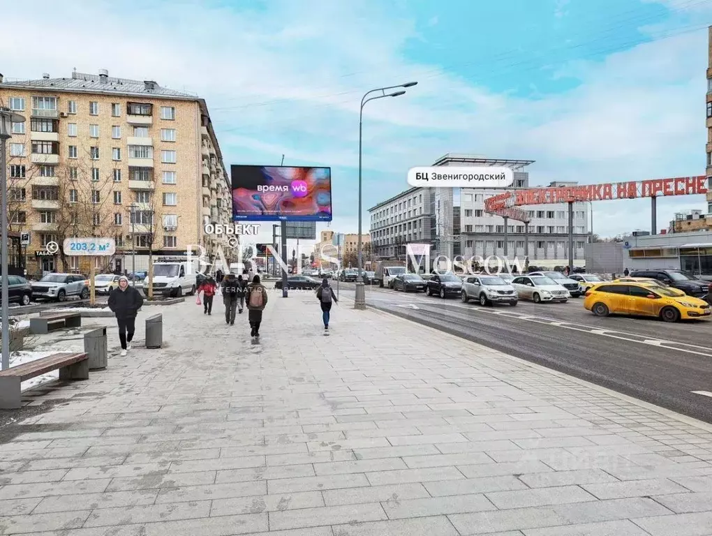 Помещение свободного назначения в Москва Звенигородское ш., 3АС1 (73 ... - Фото 2