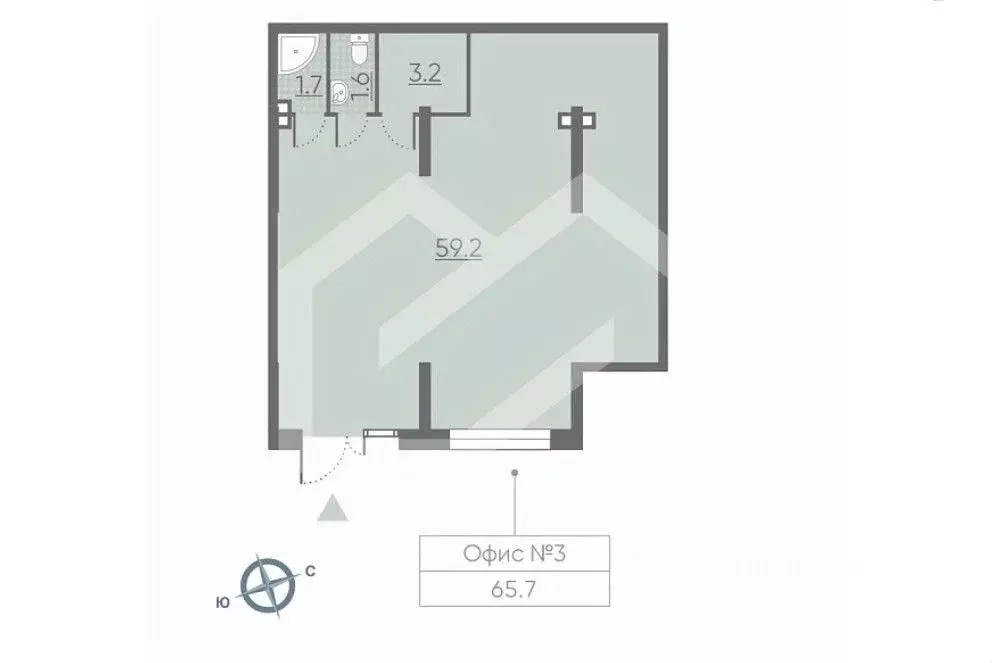 Помещение свободного назначения в Москва Производственная ул., 19к2 ... - Фото 2