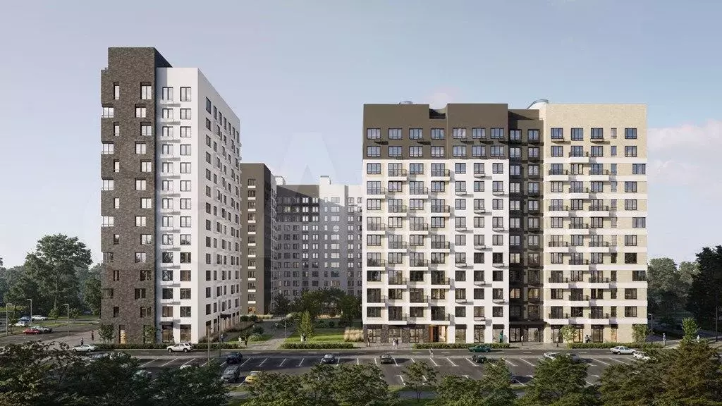 3-к. квартира, 62,5 м, 4/12 эт. - Фото 0