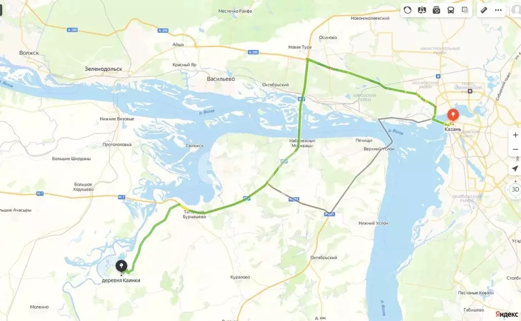 Участок в Татарстан, Верхнеуслонский район, Бурнашевское с/пос, д. ... - Фото 1