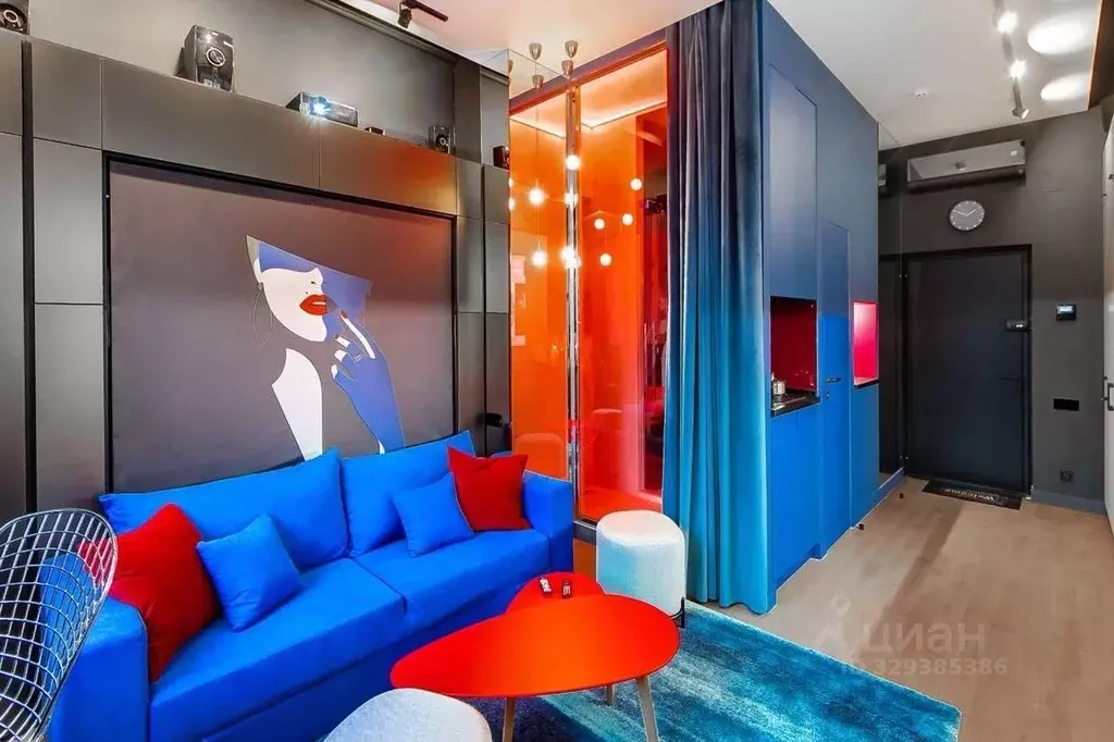 Студия Москва Нижняя Красносельская ул., 35С49 (28.0 м) - Фото 2