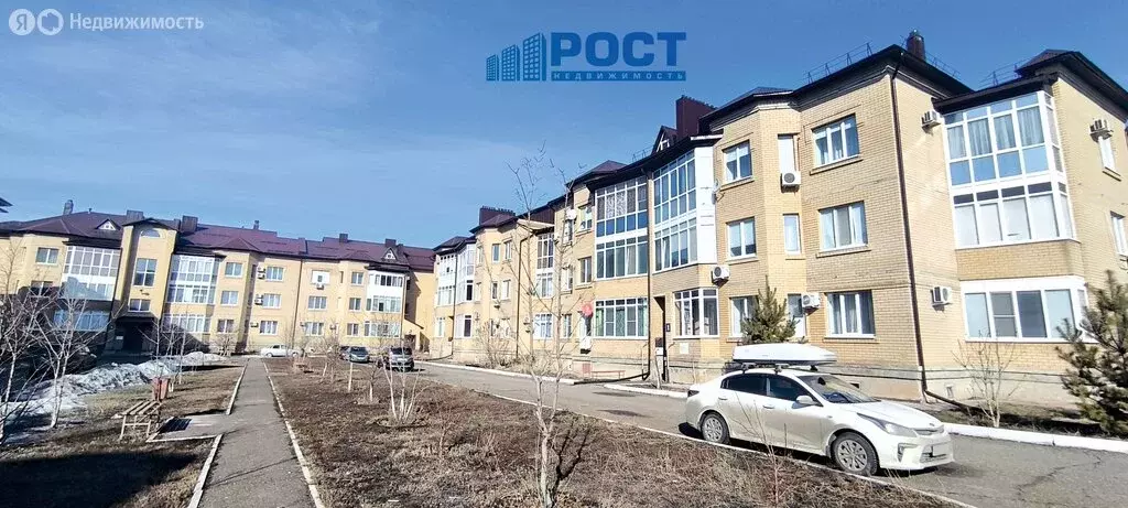 3-комнатная квартира: посёлок Пригородный, улица Терешковой, 2 (86 м) - Фото 0
