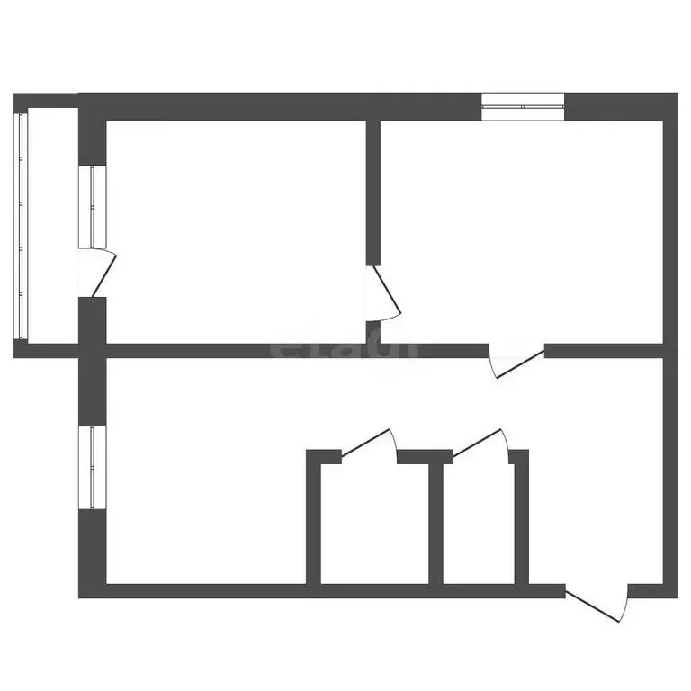 2-комнатная квартира: Нижний Тагил, Гвардейская улица, 39 (41.6 м) - Фото 1