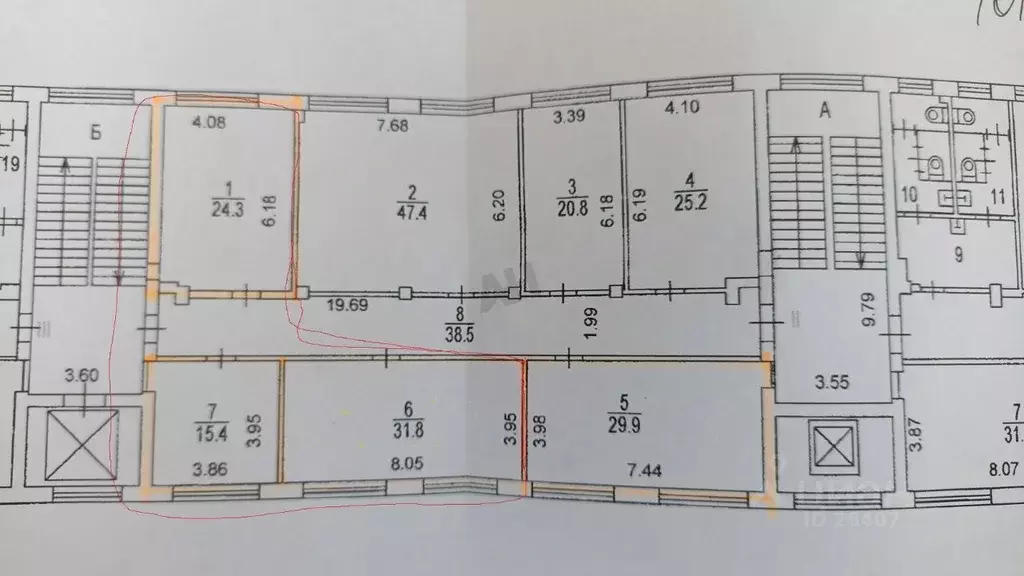 Помещение свободного назначения в Москва Мироновская ул., 33С26 (72 м) - Фото 2