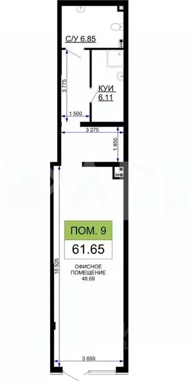 Помещение свободного назначения в Краснодарский край, Краснодар ... - Фото 2