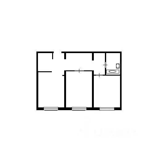 2-к кв. Московская область, Мытищи ул. Мира, 39 (69.2 м) - Фото 1