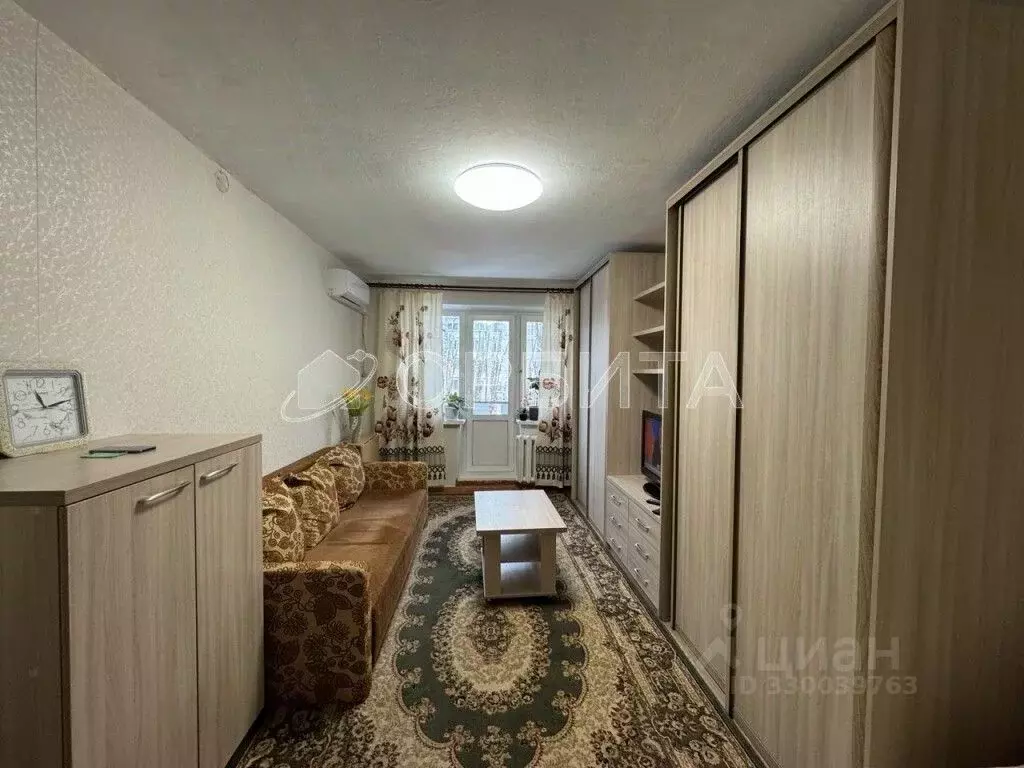 1-к кв. Тюменская область, Тюмень ул. Воровского, 25 (29.8 м) - Фото 2