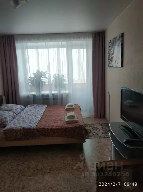 1-к кв. Ивановская область, Иваново ул. Серафимовича, 1 (30.0 м) - Фото 0