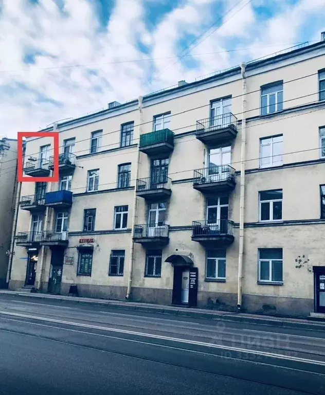Комната Санкт-Петербург Старо-Петергофский просп., 21к1 - Фото 1