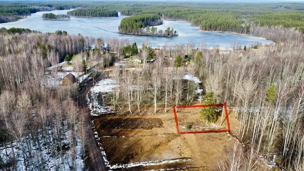Участок в Ленинградская область, Приозерский район, Мичуринское с/пос  ... - Фото 1