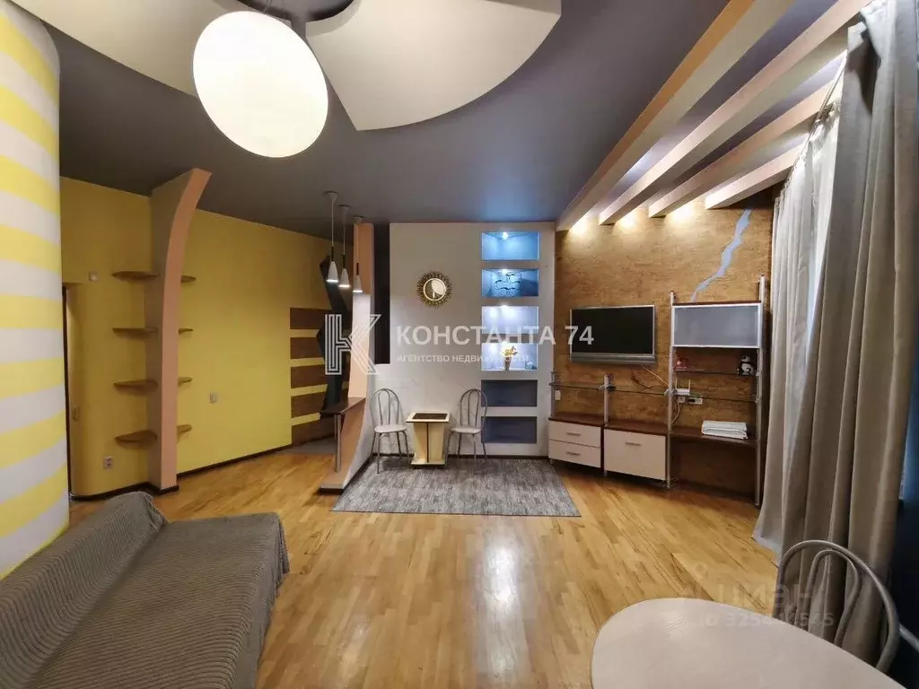 2-к кв. Челябинская область, Челябинск ул. Пушкина, 71А (54.3 м) - Фото 1