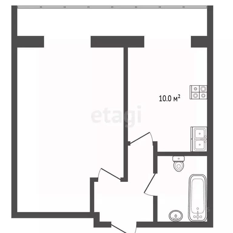 1-к кв. Москва Востряковский проезд, 15К2 (48.0 м) - Фото 2