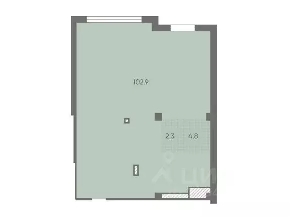 Офис в Санкт-Петербург Партизанская ул., 5 (110 м) - Фото 1