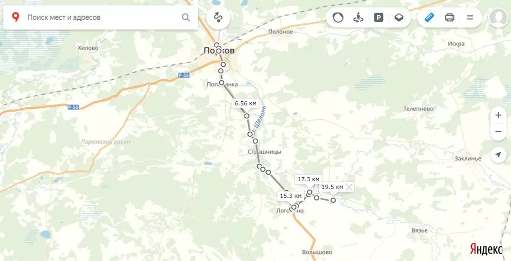 Участок в Псковская область, Порховский муниципальный округ, д. ... - Фото 2