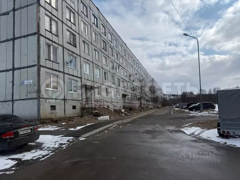 1-к кв. Мурманская область, Сафоново пгт, пос. Сафоново-1 ул. Капитана ... - Фото 1