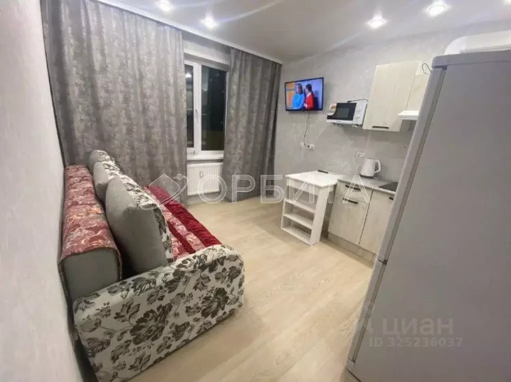 Студия Тюменская область, Тюмень ул. Новоселов, 113 (17.7 м) - Фото 1