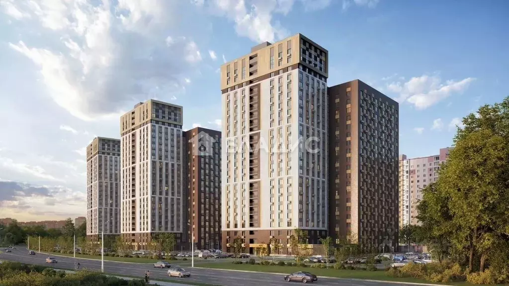 2-к кв. Нижегородская область, Нижний Новгород ул. Родионова, 31 (67.8 ... - Фото 1