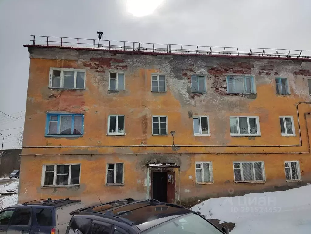 1-к кв. Мурманская область, Мурманск Лесная ул., 17 (26.6 м) - Фото 0